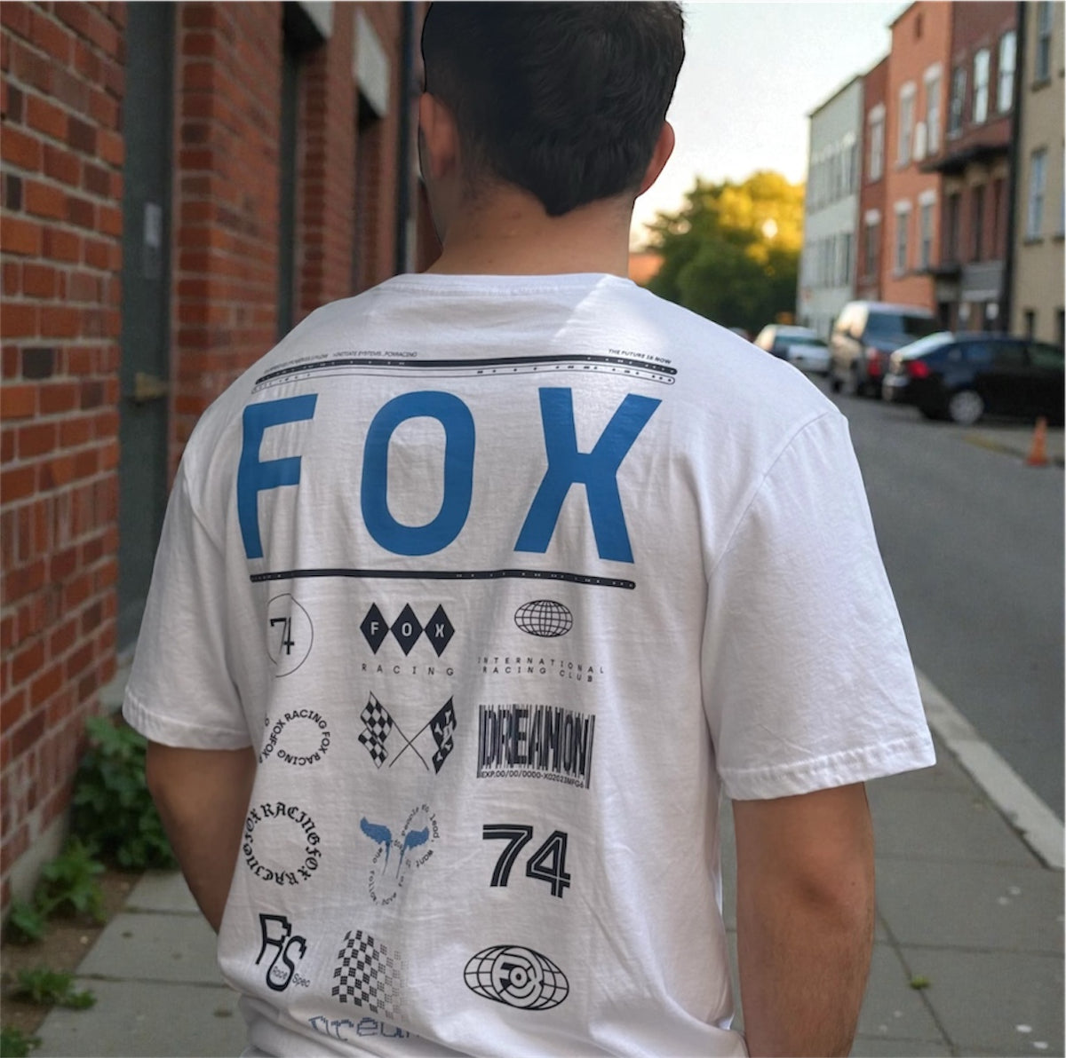 CAMISETA FOX RACE SPEC SS PREM TEE [OPT WHT]