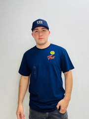 CAMISETA FOX SCRIPTED SS PREMIUM [AZUL]