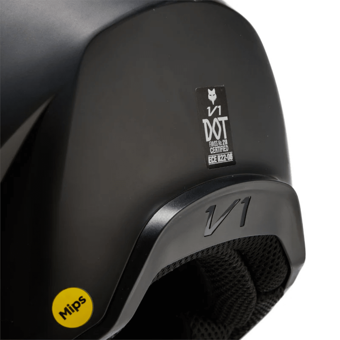 CASCO FOX V1 SOLID [NEGRO] - Todo Riders