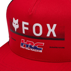 GORRA FOX X HONDA SNAPBACK [ROJO] (PARA NIÑOS) - Todo Riders