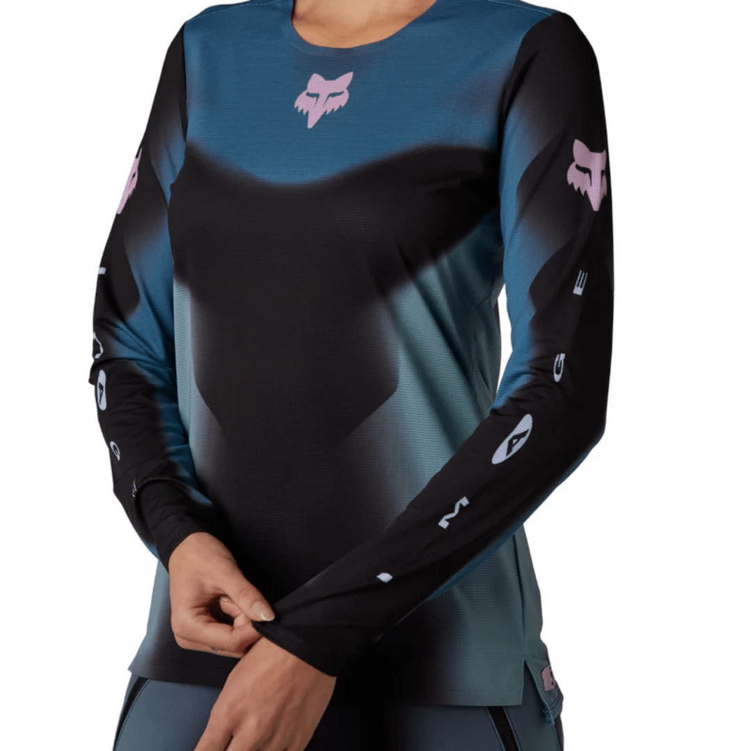 JERSEY FOX FLEXAIR LS TS57 [NEGRO] (PARA MUJER) - Todo Riders