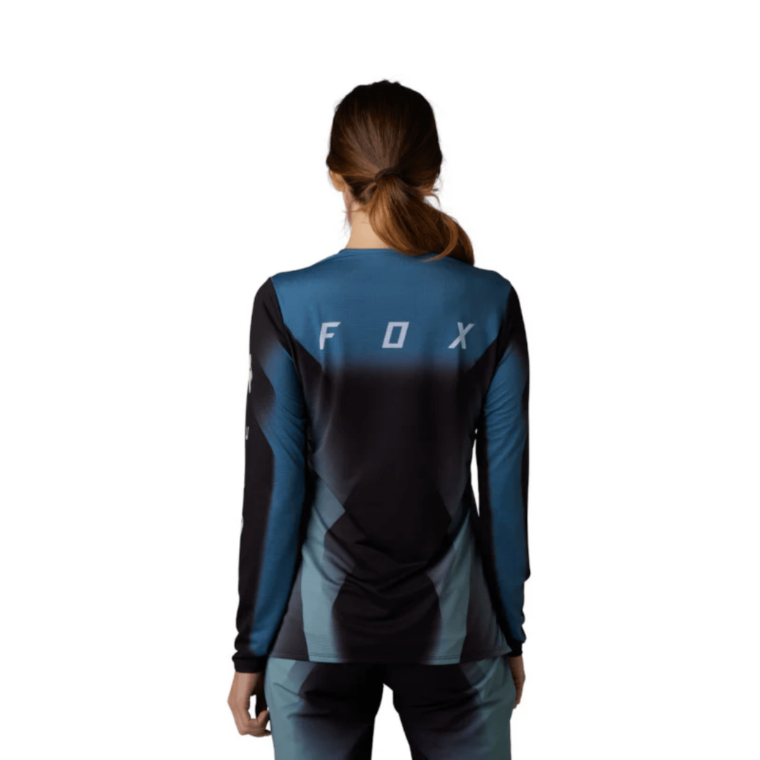 JERSEY FOX FLEXAIR LS TS57 [NEGRO] (PARA MUJER) - Todo Riders