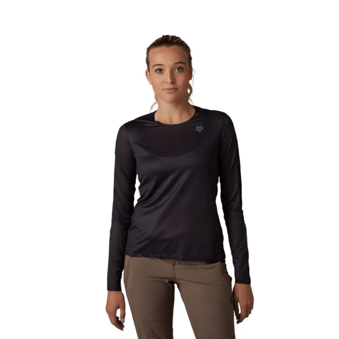 JERSEY FOX FLEXAIR ASCENT [NEGRO] (PARA MUJER) - Todo Riders