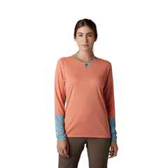 JERSEY FOX DEFEND LS [NARANJA] (PARA MUJER) - Todo Riders