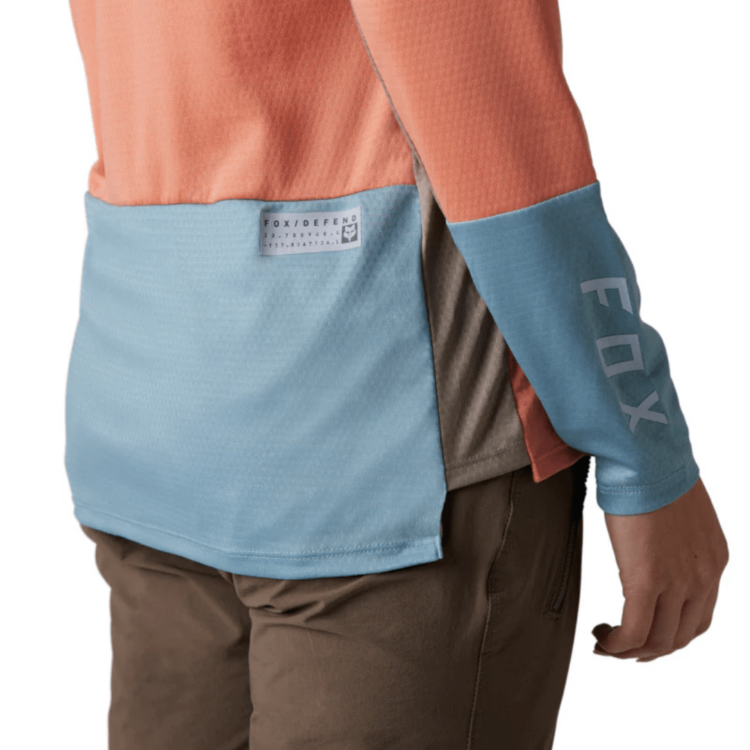 JERSEY FOX DEFEND LS [NARANJA] (PARA MUJER) - Todo Riders