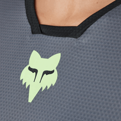 JERSEY FOX DEFEND RACE LS [GRIS OCURO] (PARA MUJER) - Todo Riders