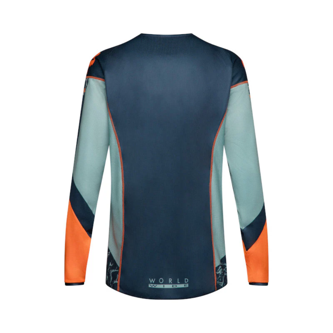 JERSEY FOX 180 IMAGE PRINT[AZUL/NARANJA]