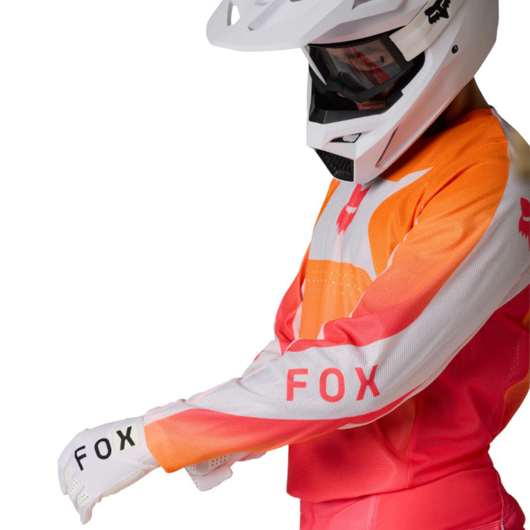 JERSEY FOX 180 AIR TAPER [BLANCO/NARANJA]