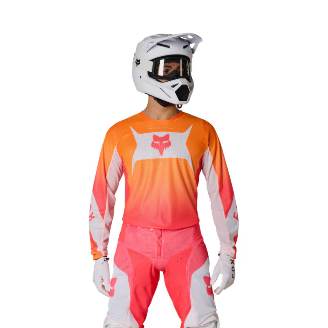 JERSEY FOX 180 AIR TAPER [BLANCO/NARANJA]