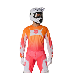 JERSEY FOX 180 AIR TAPER [BLANCO/NARANJA]