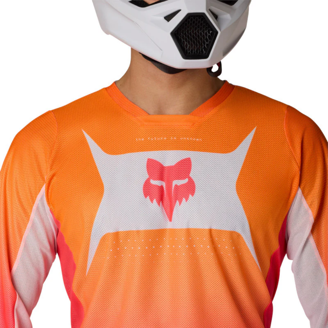 JERSEY FOX 180 AIR TAPER [BLANCO/NARANJA]