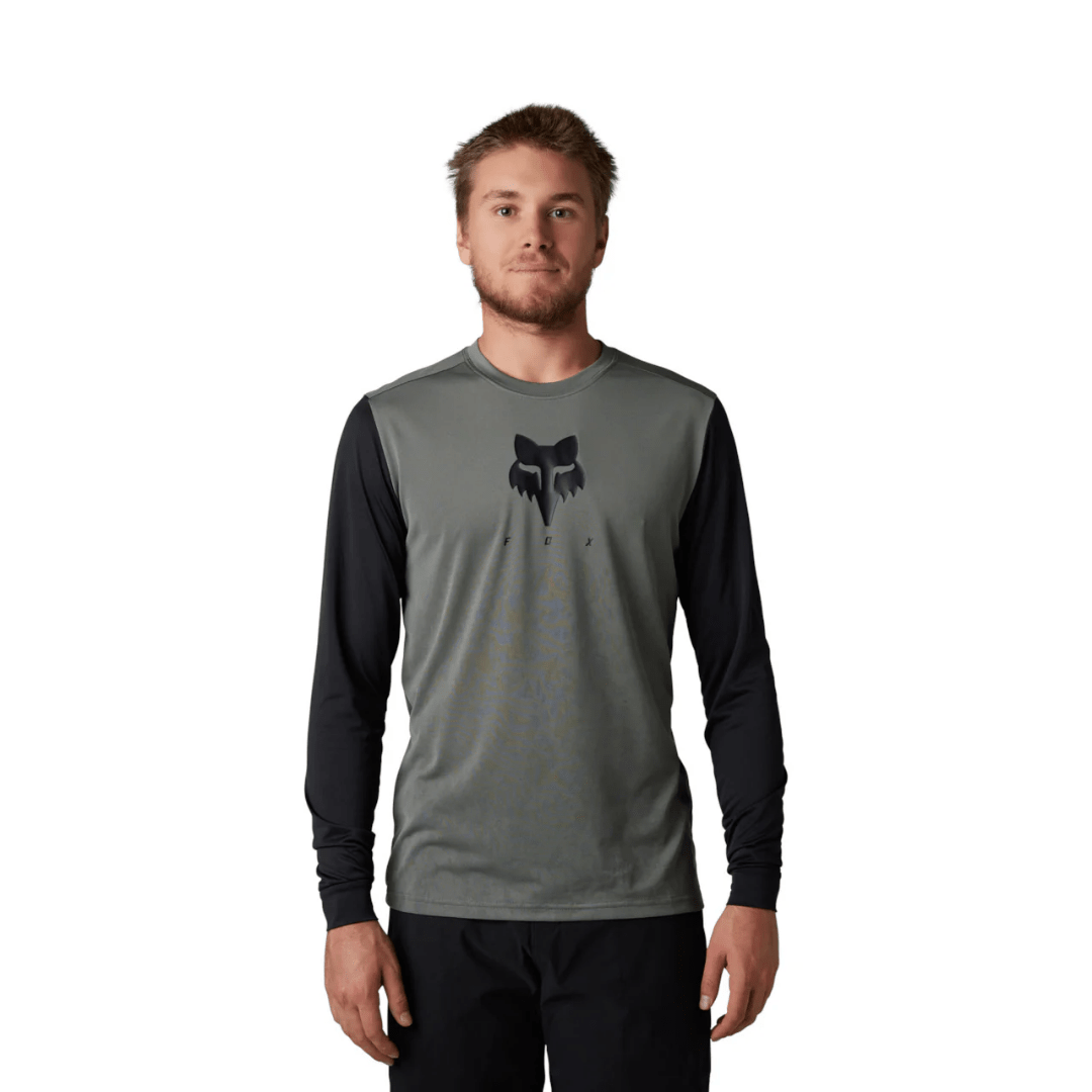JERSEY FOX RANGER TRU DRI LS [GRIS] - Todo Riders