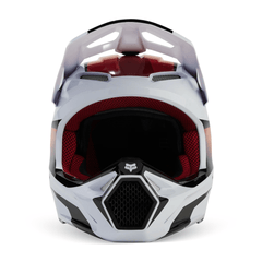 CASCO FOX V1 FLORA [WHT/BLK] - Todo Riders