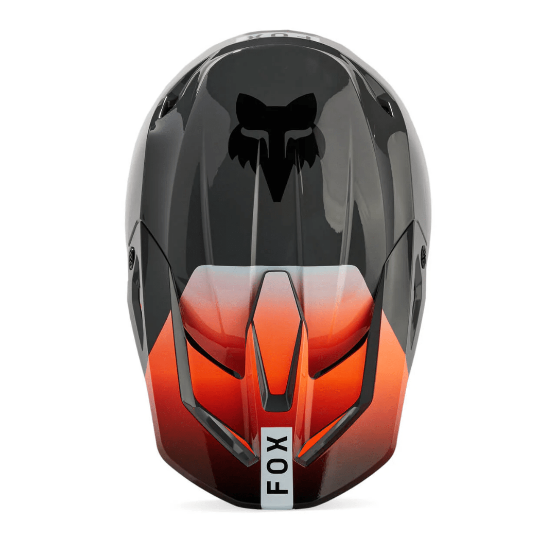 CASCO FOX V1 BALLAST [GRIS/NARANJA] - Todo Riders