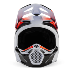 CASCO FOX V1 STREAK [BLANCO/NARANJA] - Todo Riders