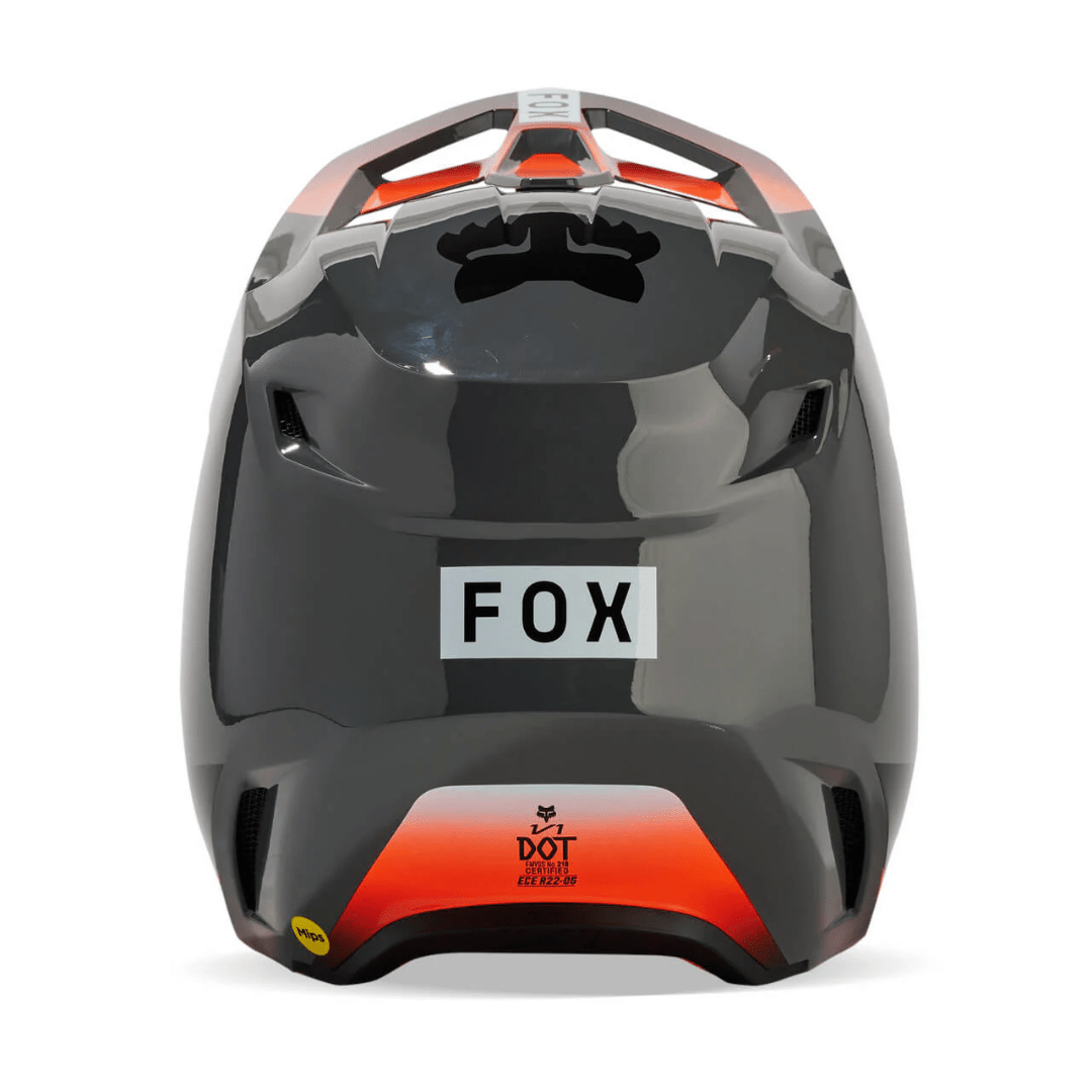 CASCO FOX V1 BALLAST [GRIS/NARANJA] - Todo Riders
