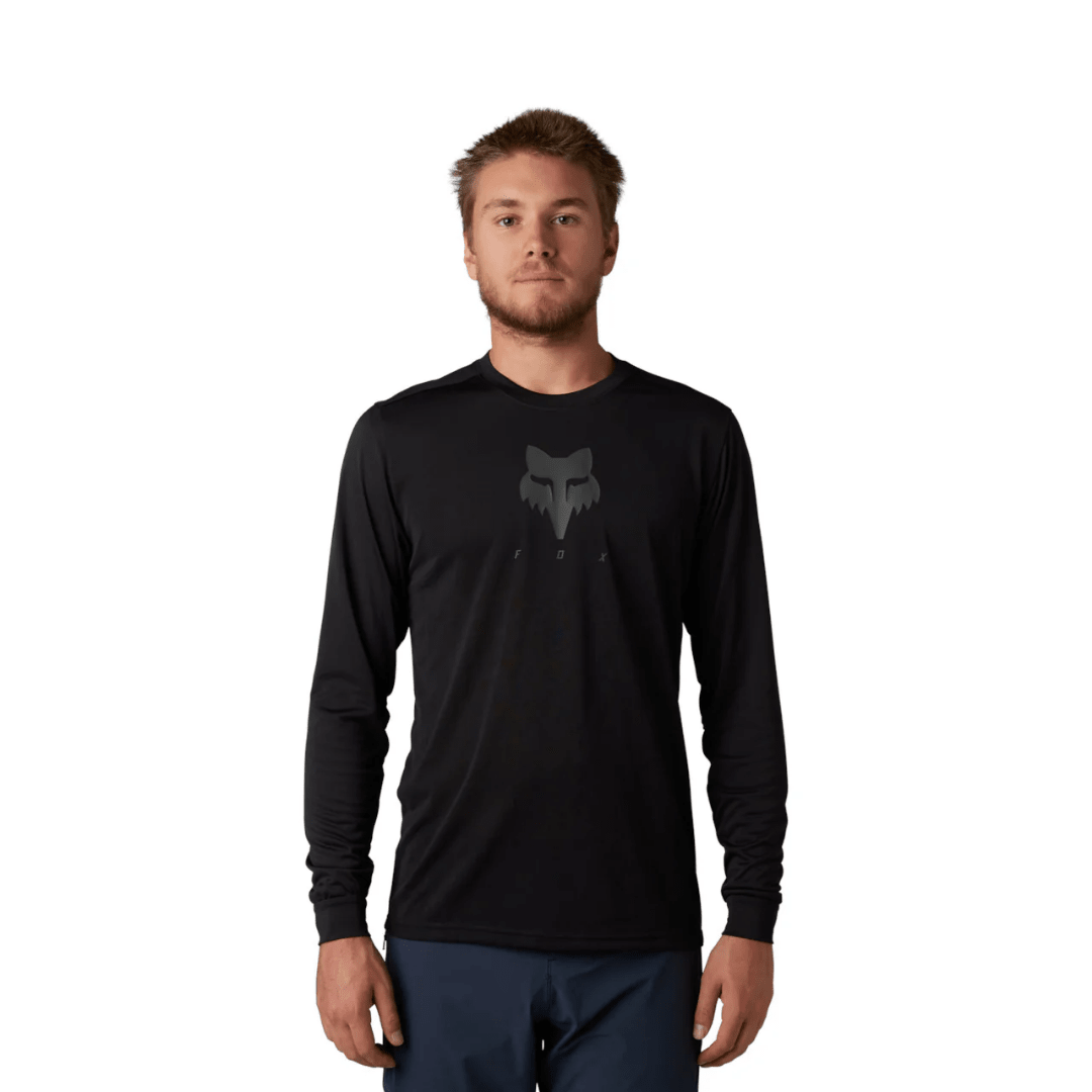 JERSEY FOX RANGER TRU DRI LS [NEGRO] - Todo Riders