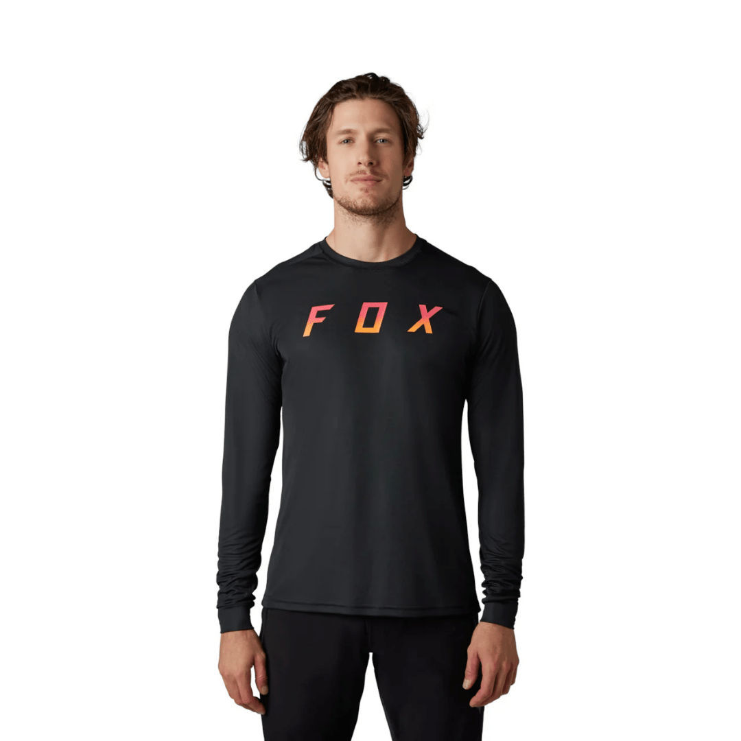 JERSEY FOX RANGER LS DOSE [NEGRO] - Todo Riders