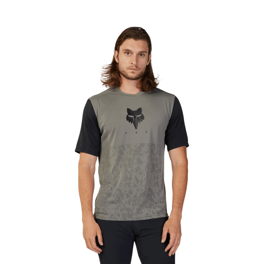 JERSEY FOX RANGER TRU DRI SS [GRIS/NEGRO] - Todo Riders