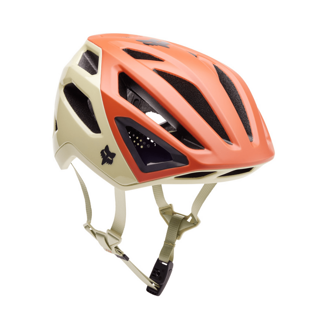 CASCO FOX CROSSFRAME PRO EXPLORATION CE [CREMA/NARANJA] - Todo Riders