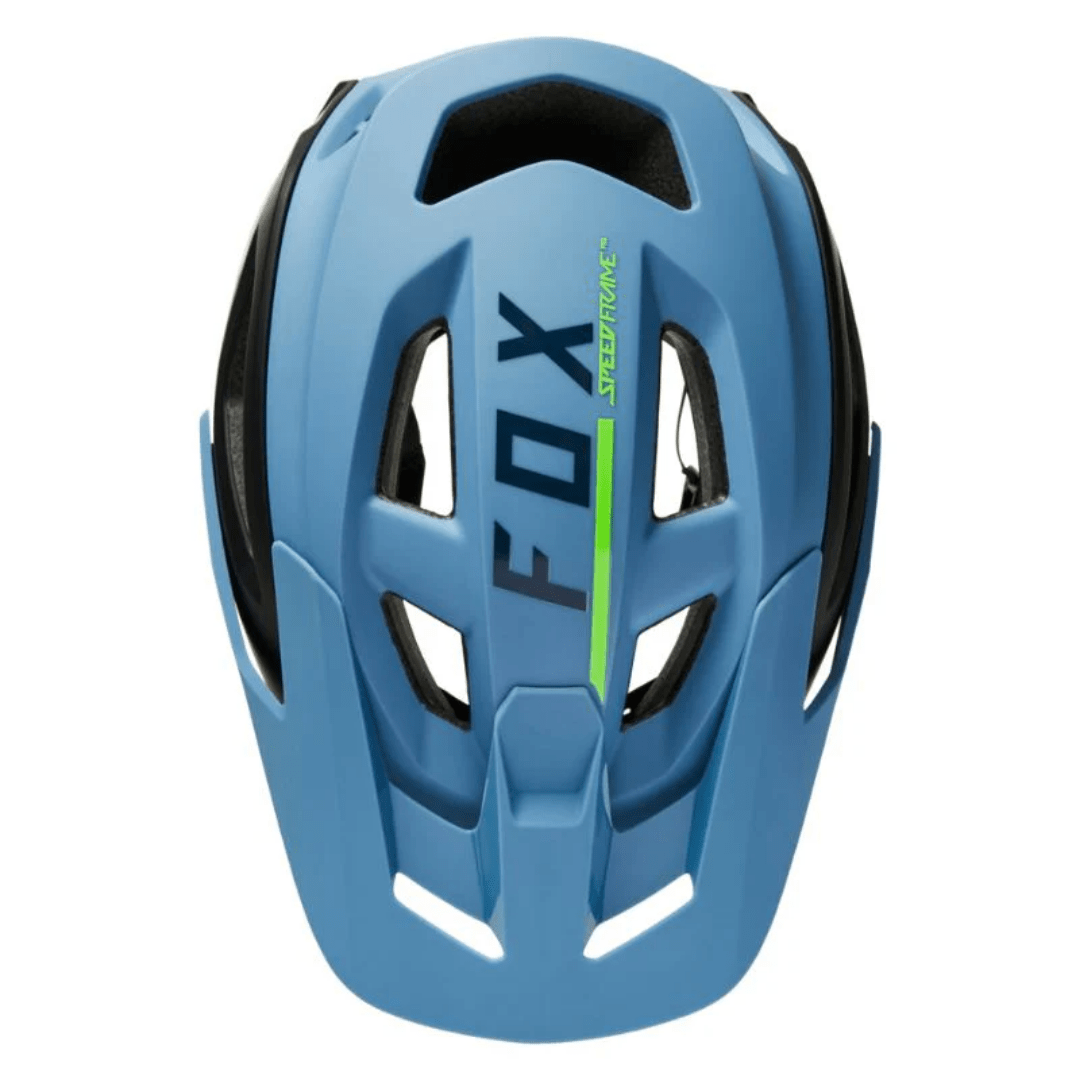 CASCO FOX SPEEDFRAME PRO BLOCKED CE [AZUL] - Todo Riders