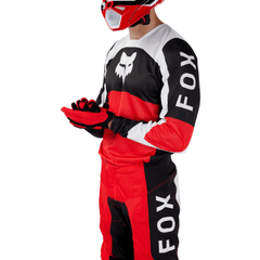JERSEY FOX 180 NITRO [BLANCO/ROJO] - Todo Riders
