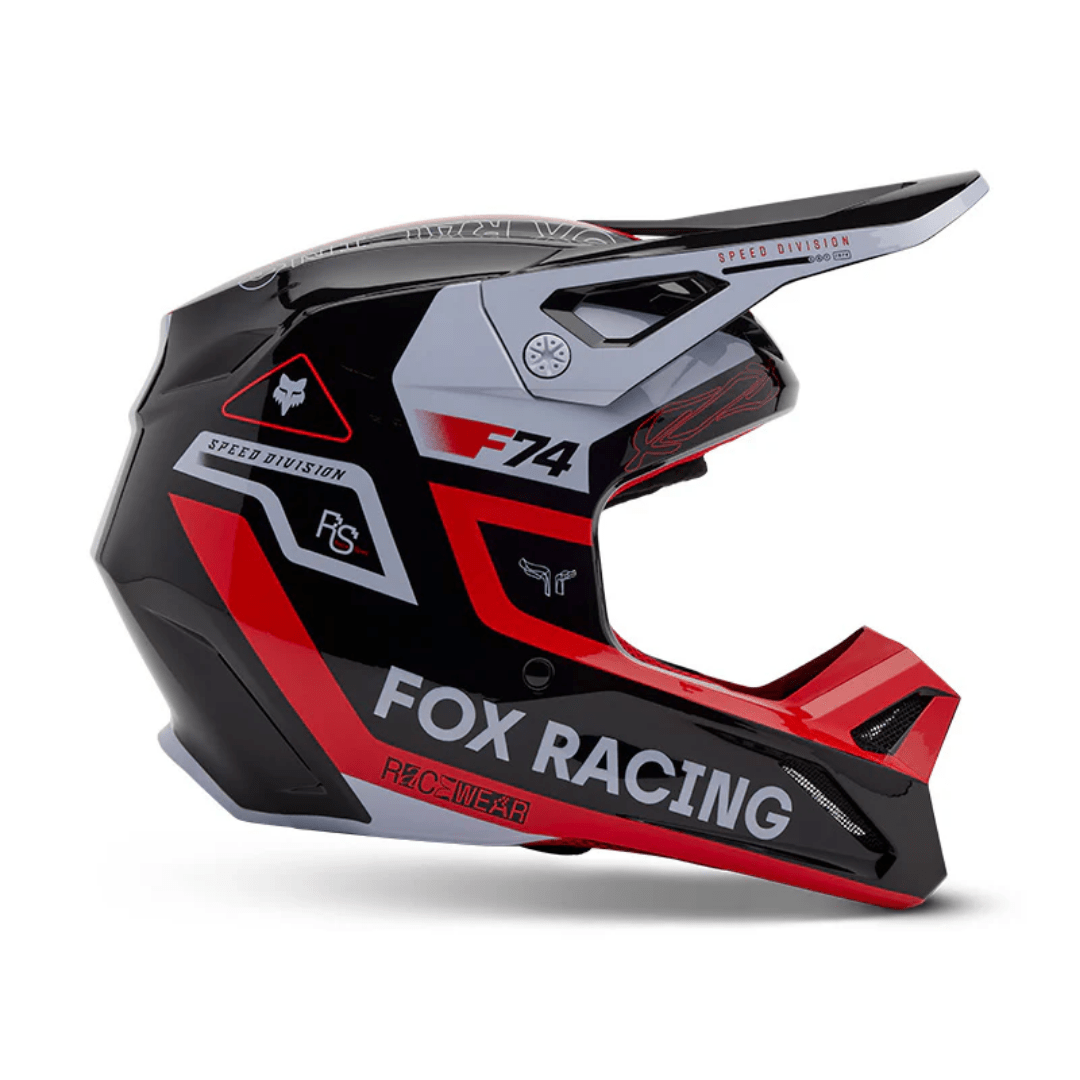 CASCO FOX V1 RACE SPEC [ROJO] - Todo Riders