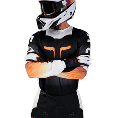 JERSEY FOX 180 FLORA [NEGRO] - Todo Riders