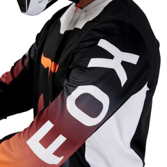 JERSEY FOX 180 FLORA [NEGRO] - Todo Riders
