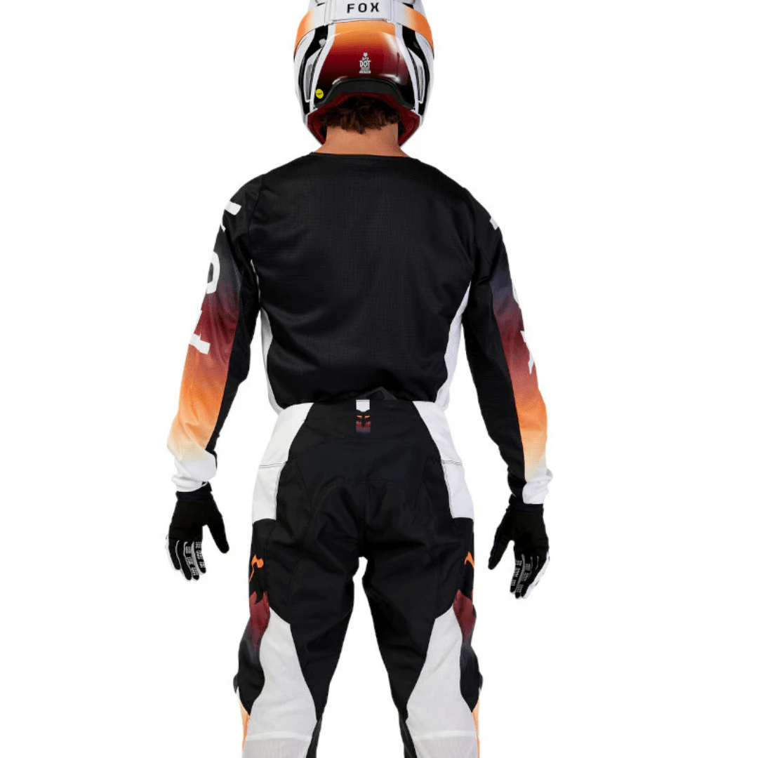 JERSEY FOX 180 FLORA [NEGRO] - Todo Riders