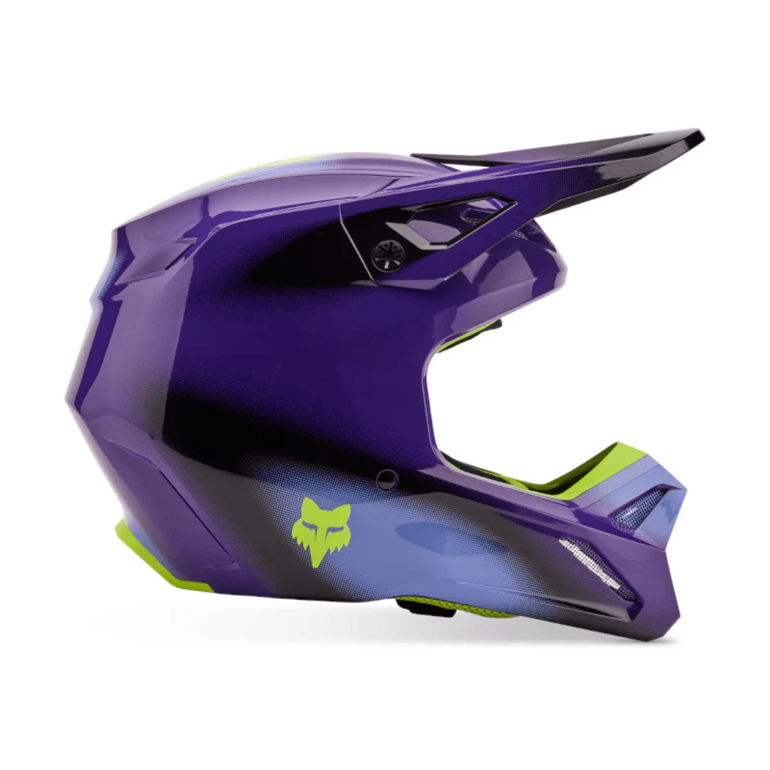 CASCO FOX V1 INTERFERE [MORADO] - Todo Riders