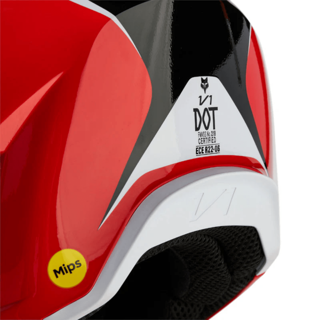 CASCO FOX V1 NITRO [ROJO] - Todo Riders