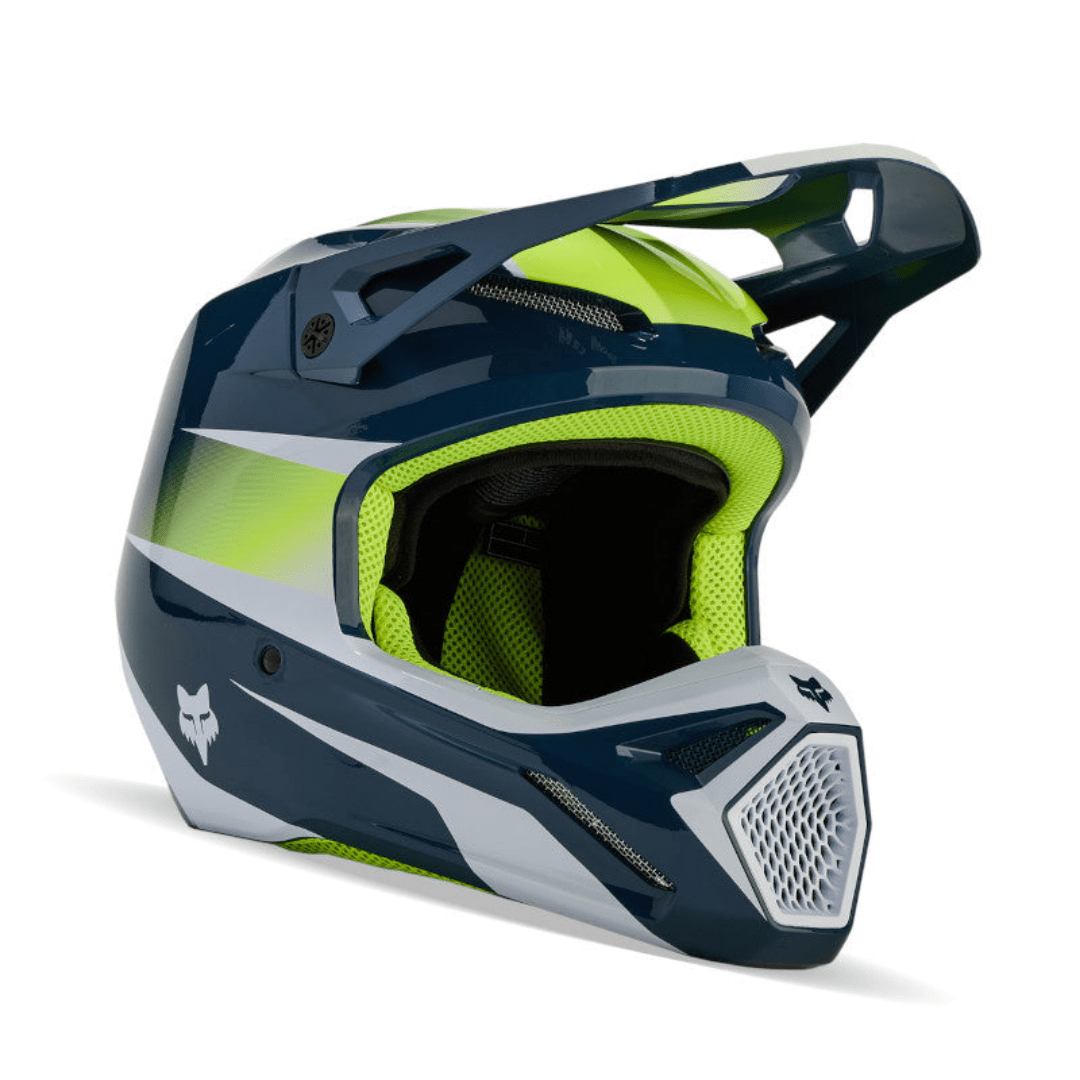 CASCO FOX V1 FLORA [AZUL] - Todo Riders