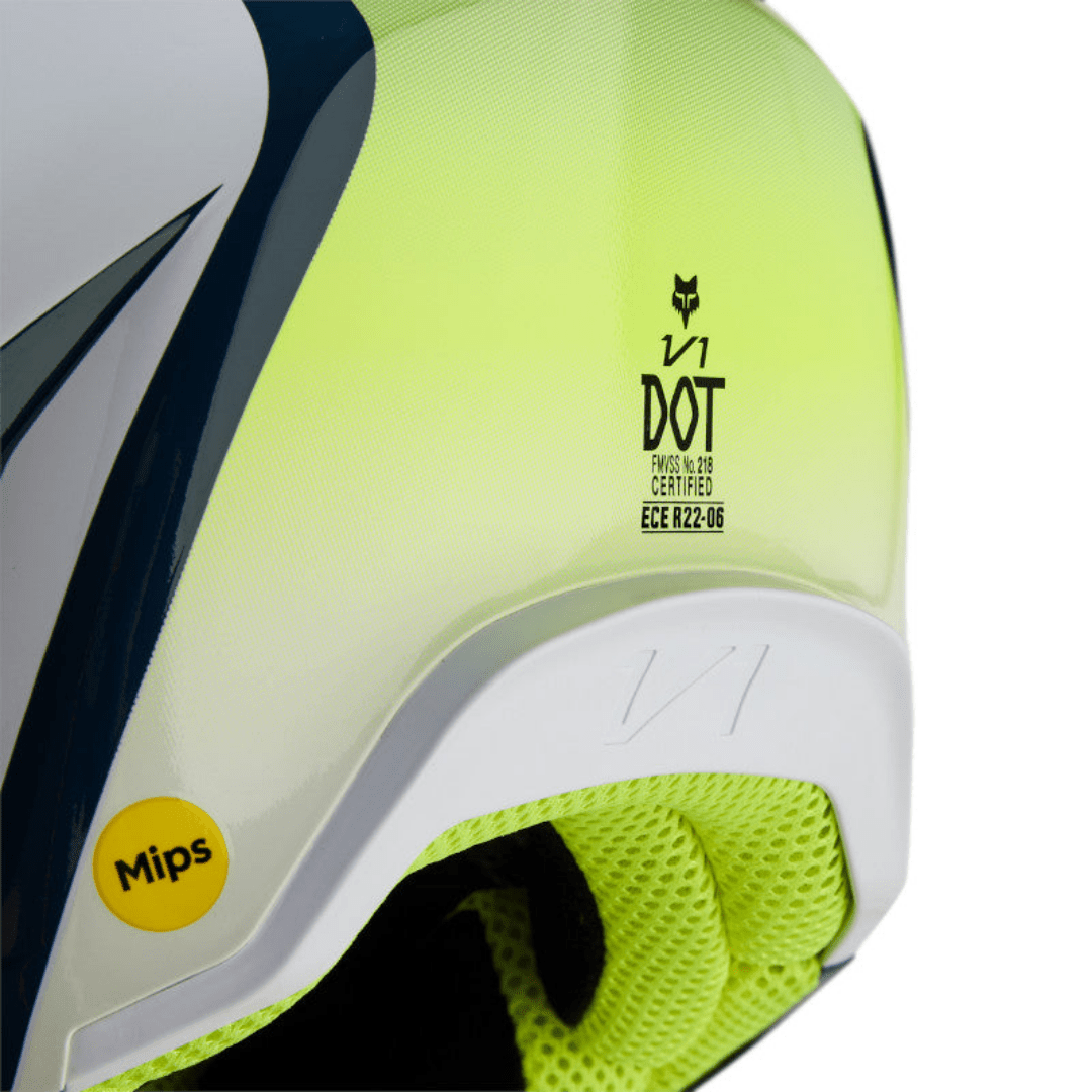 CASCO FOX V1 FLORA [AZUL] - Todo Riders