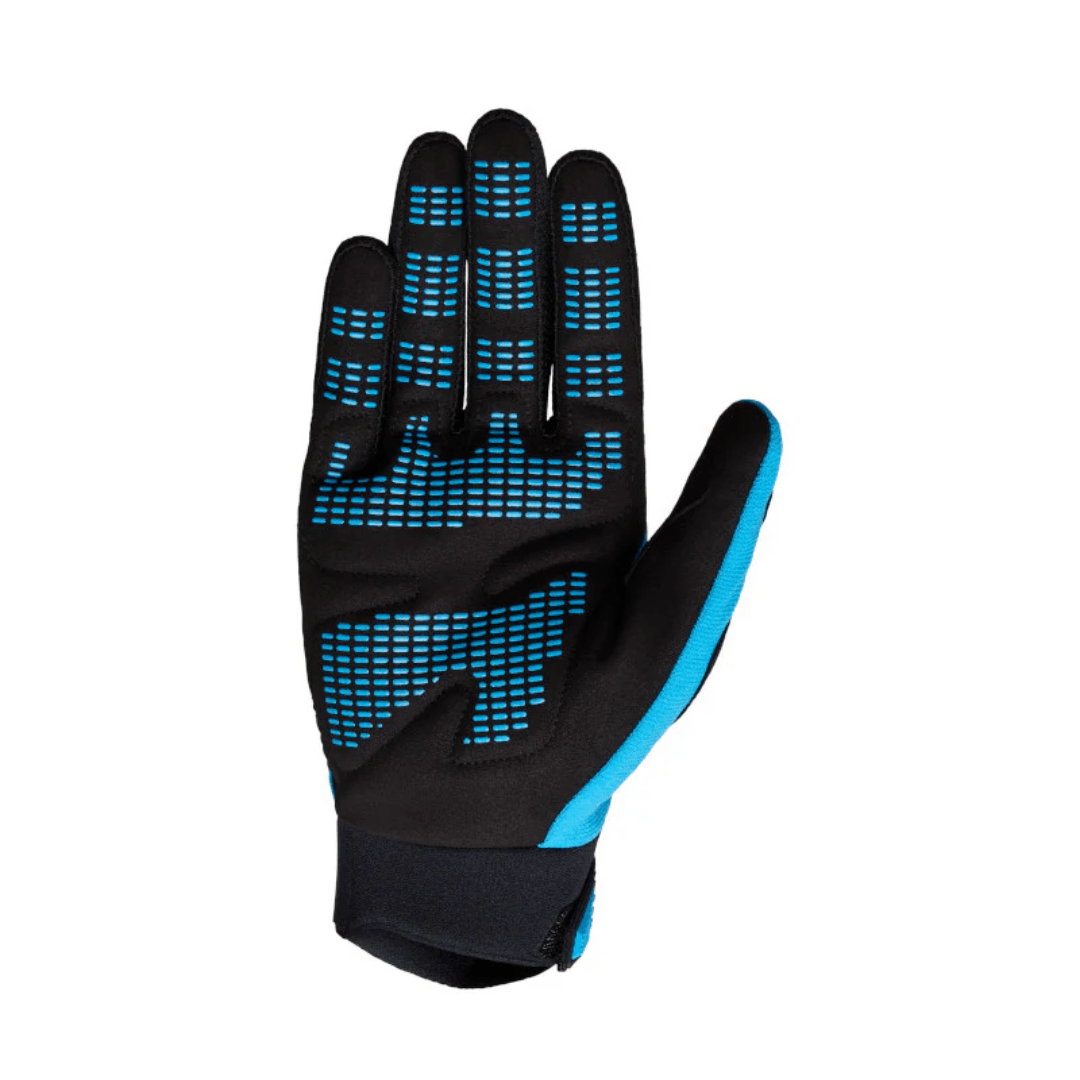 GUANTES FOX DIRTPAW DRIVE POLARIS [NEGRO/AZUL] - Todo Riders