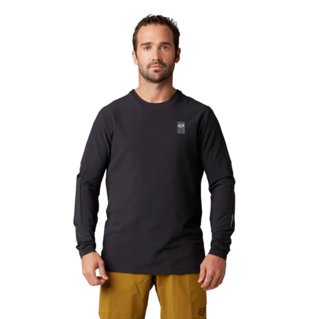 JERSEY FOX DEFEND THERMAL [NEGRO] - Todo Riders
