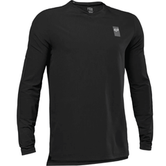 JERSEY FOX DEFEND THERMAL [NEGRO] - Todo Riders