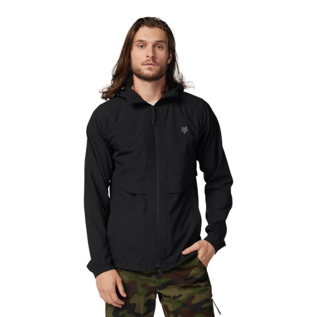 CHAQUETA ROMPEVIENTOS FOX SURVIVALIST [NEGRO]
