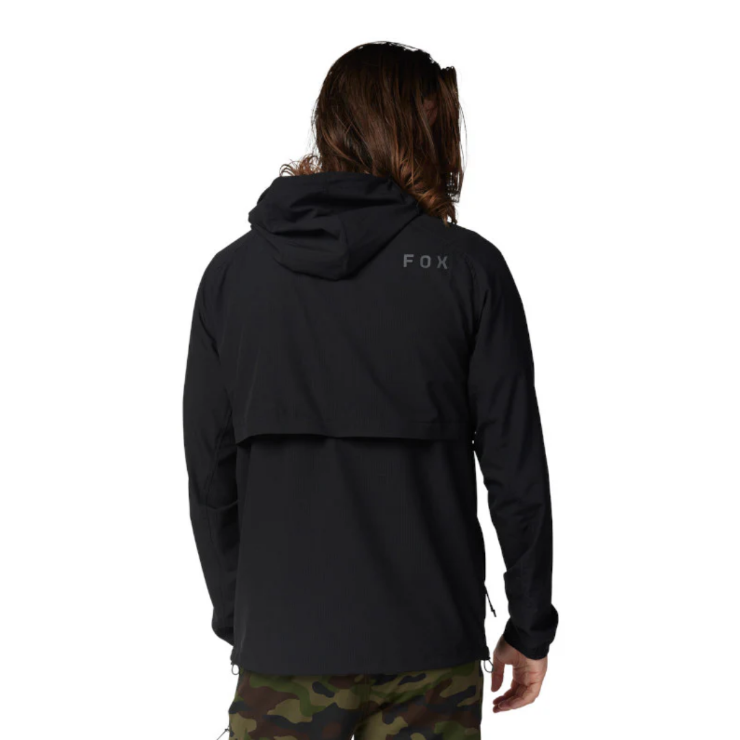 CHAQUETA ROMPEVIENTOS FOX SURVIVALIST [NEGRO]