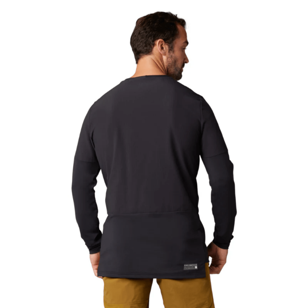 JERSEY FOX DEFEND THERMAL [NEGRO] - Todo Riders