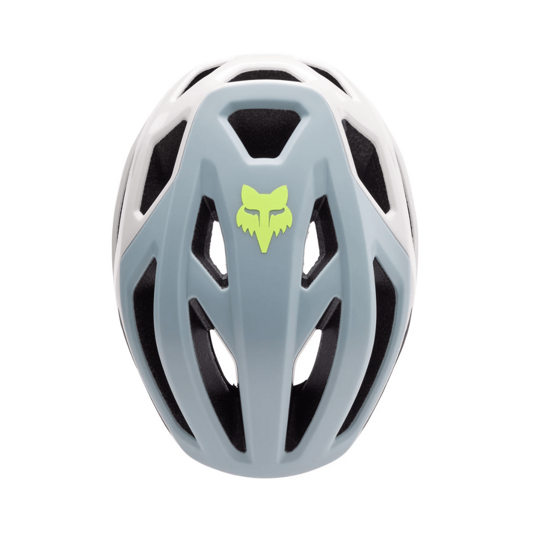 CASCO FOX CROSSFRAME PRO EXPLORATION CE [BLANCO/AZUL] - Todo Riders