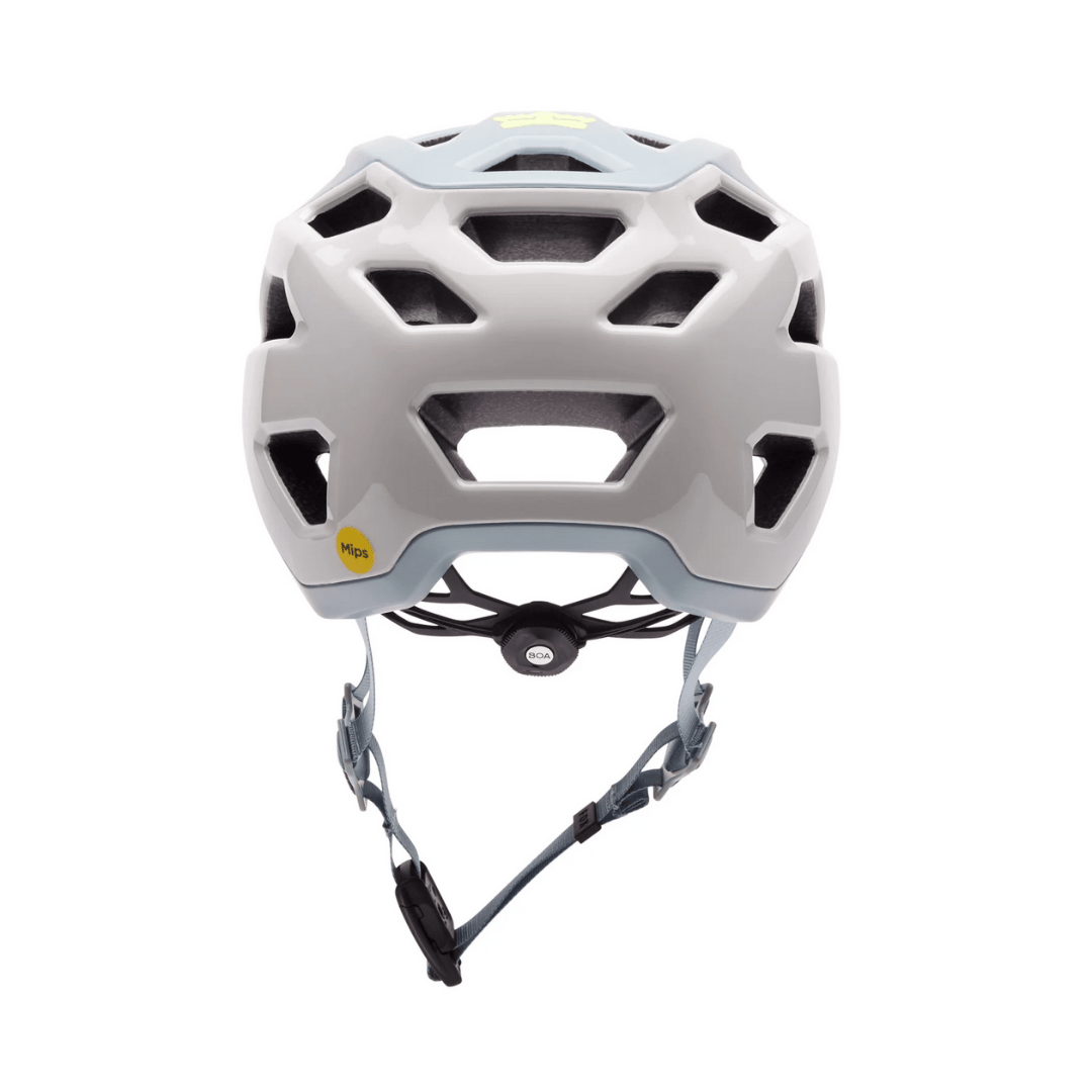 CASCO FOX CROSSFRAME PRO EXPLORATION CE [BLANCO/AZUL] - Todo Riders