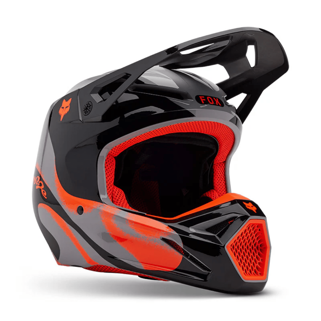 CASCO FOX V1 EMOTION [NARANJA] - Todo Riders