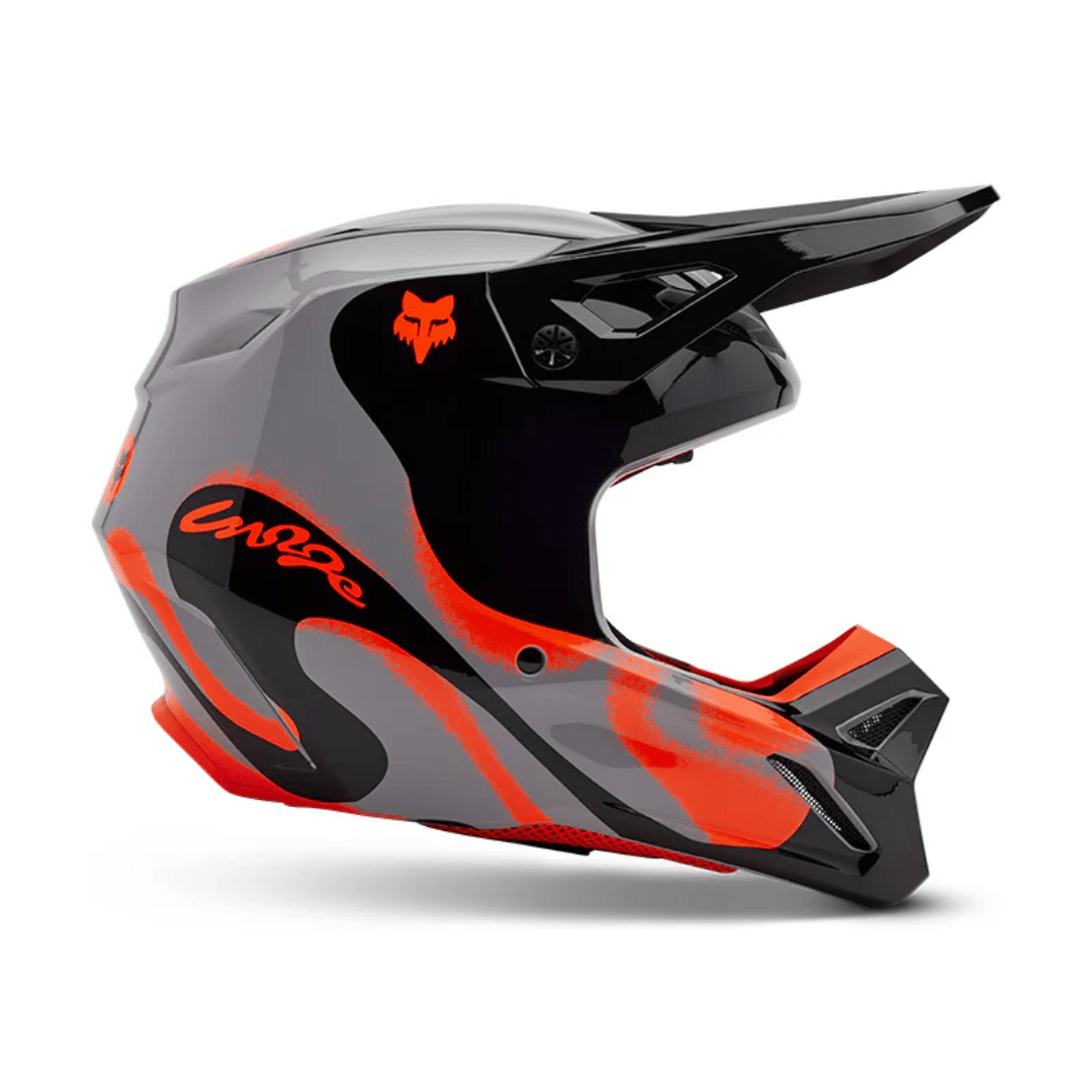 CASCO FOX V1 EMOTION [NARANJA] - Todo Riders