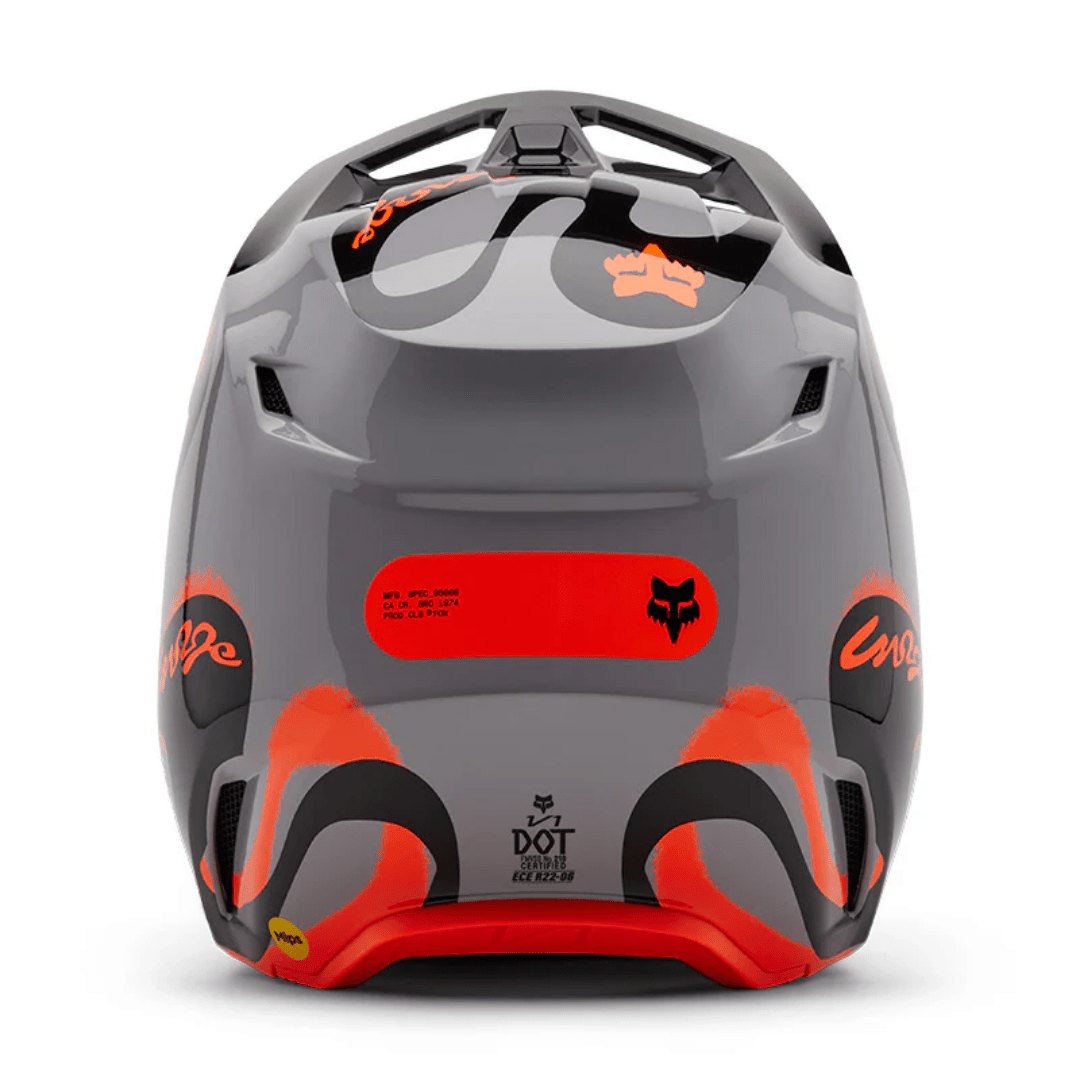 CASCO FOX V1 EMOTION [NARANJA] - Todo Riders