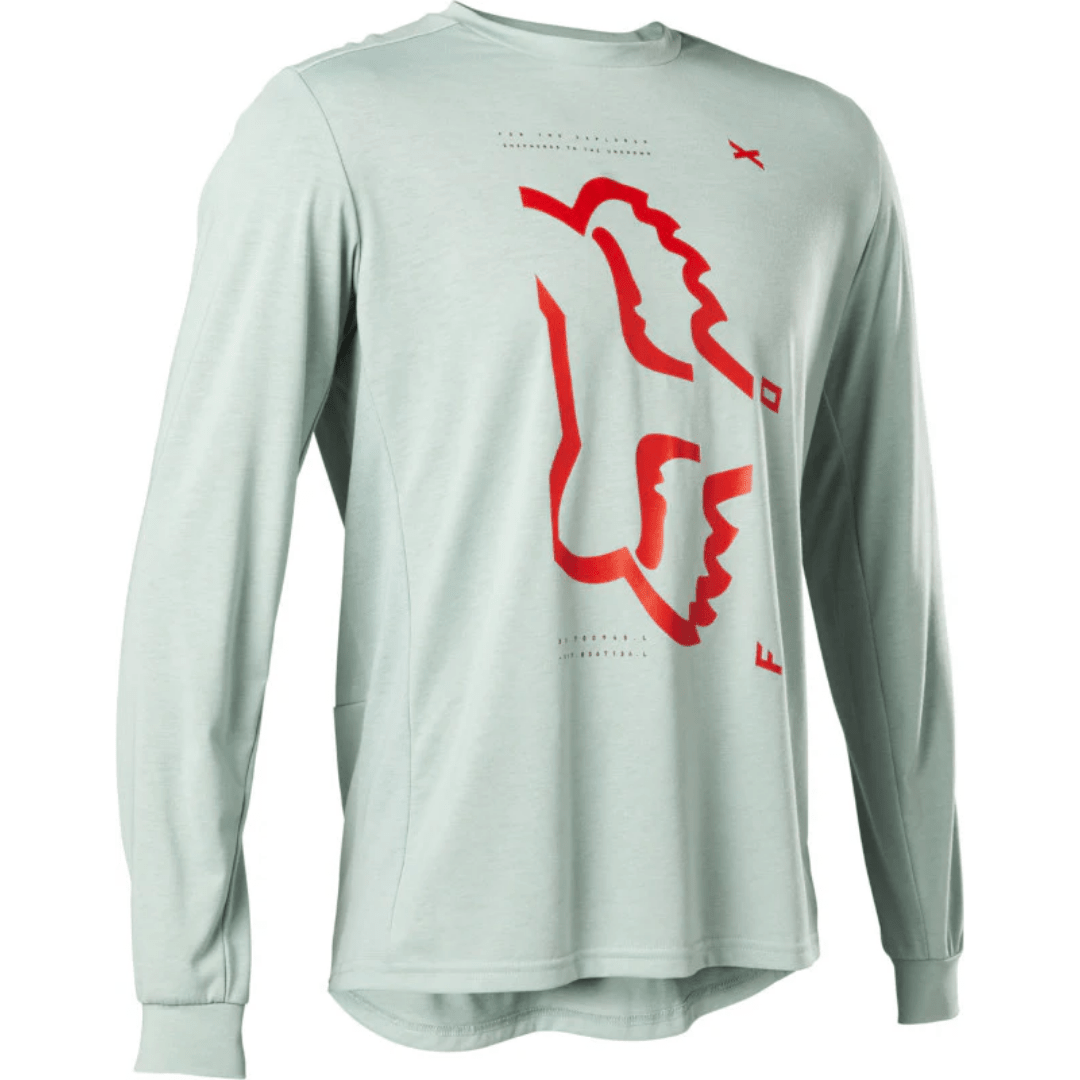 JERSEY FOX RANGER DR LS [NEGRO] - Todo Riders