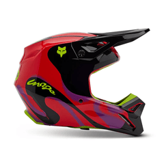CASCO FOX V1 EMOTION [ROJO] - Todo Riders
