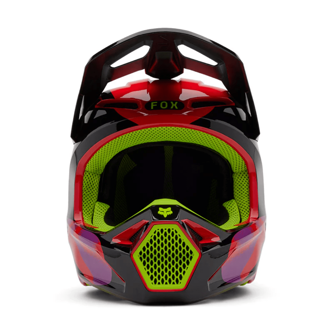 CASCO FOX V1 EMOTION [ROJO] - Todo Riders