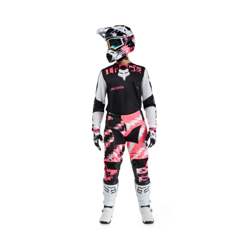 UNIFORME FOX 180 DIGI [BLANCO/ROSA]