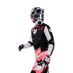 UNIFORME FOX 180 DIGI [BLANCO/ROSA]